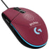 Wizarding Worlds Harry Potter Hogwarts Crest G203 Prodigy RGB Wired Gaming Mouse Skin