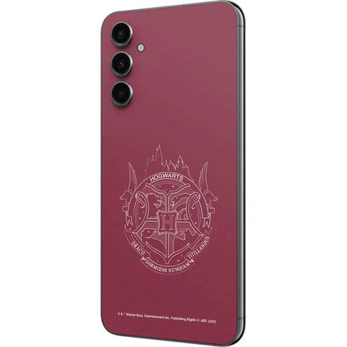 Wizarding Worlds Harry Potter Hogwarts Crest Galaxy A14 5G Skin