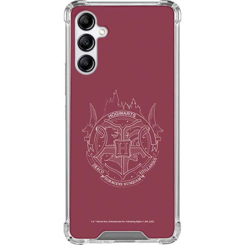 Wizarding Worlds Harry Potter Hogwarts Crest Galaxy A15 5G Clear Case