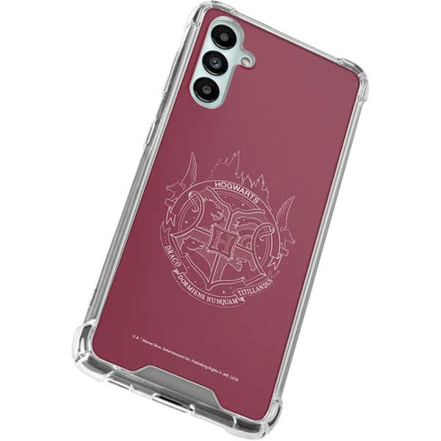 Wizarding Worlds Harry Potter Hogwarts Crest Galaxy A15 5G Clear Case