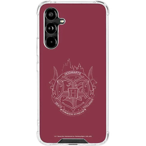 Wizarding Worlds Harry Potter Hogwarts Crest Galaxy A54 5G Clear Case