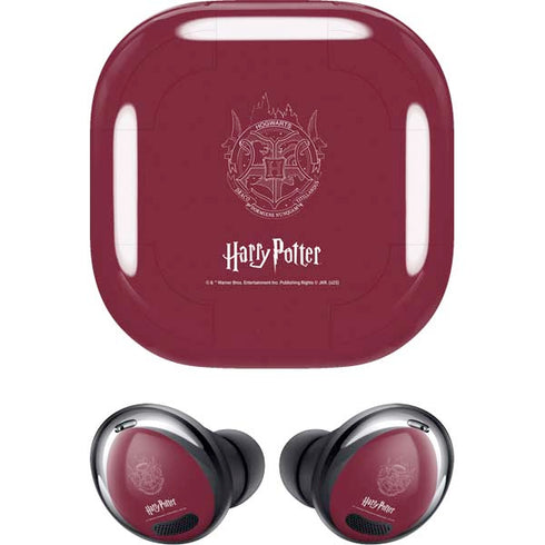 Wizarding Worlds Harry Potter Hogwarts Crest Galaxy Buds Pro Skin