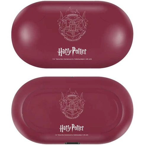 Wizarding Worlds Harry Potter Hogwarts Crest Galaxy Buds Skin