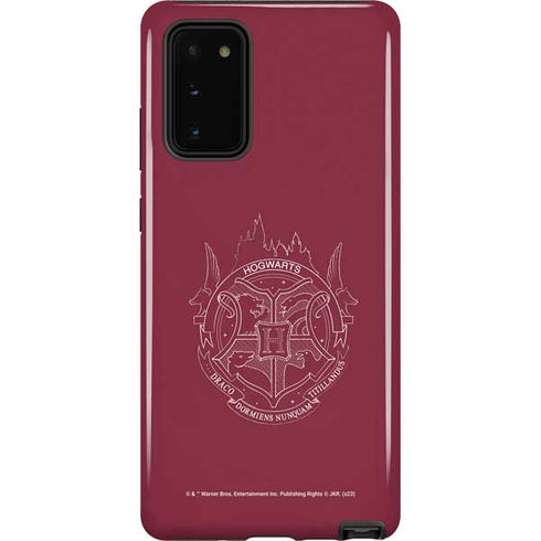 Wizarding Worlds Harry Potter Hogwarts Crest Galaxy Note20 5G Pro Case