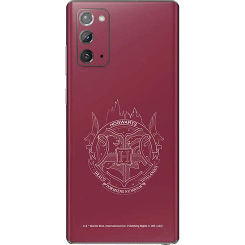 Wizarding Worlds Harry Potter Hogwarts Crest Galaxy Note20 5G Skin