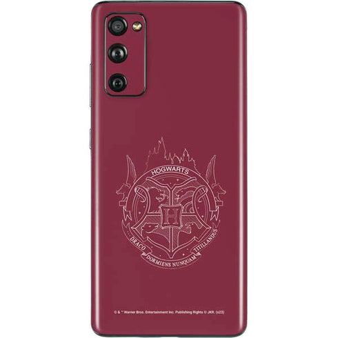 Wizarding Worlds Harry Potter Hogwarts Crest Galaxy S20 Fan Edition Skin