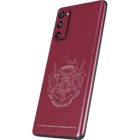 Wizarding Worlds Harry Potter Hogwarts Crest Galaxy S20 Fan Edition Skin