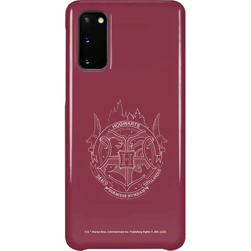 Wizarding Worlds Harry Potter Hogwarts Crest Galaxy S20 Lite Case