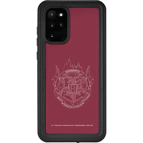 Wizarding Worlds Harry Potter Hogwarts Crest Galaxy S20 Plus Waterproof Case