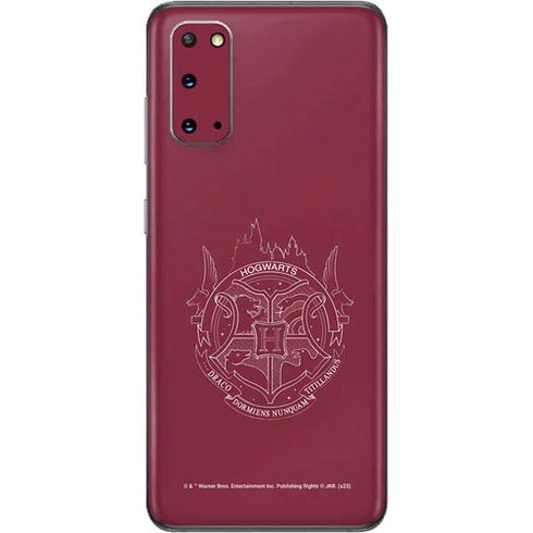 Wizarding Worlds Harry Potter Hogwarts Crest Galaxy S20 Skin