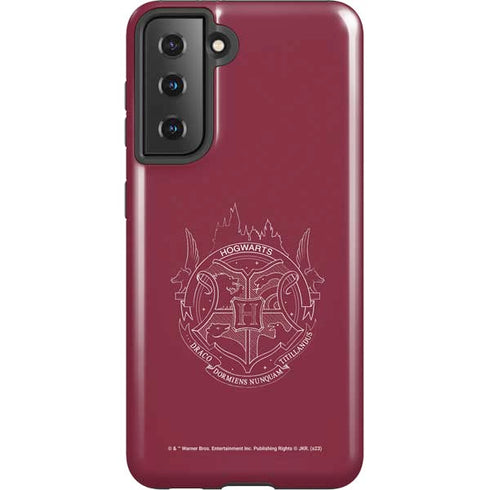 Wizarding Worlds Harry Potter Hogwarts Crest Galaxy S21 5G Pro Case