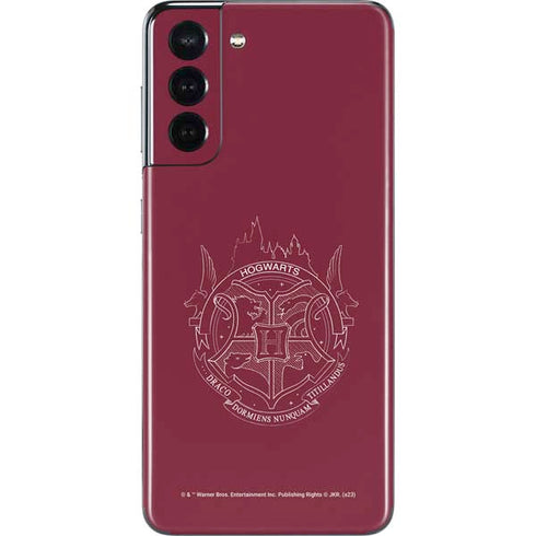 Wizarding Worlds Harry Potter Hogwarts Crest Galaxy S21 5G Skin