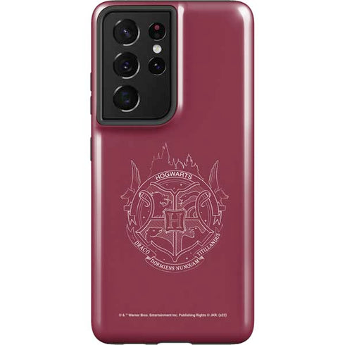 Wizarding Worlds Harry Potter Hogwarts Crest Galaxy S21 Ultra 5G Pro Case