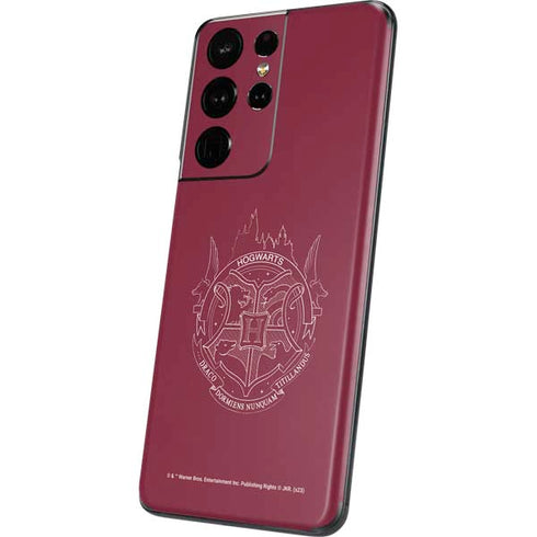 Wizarding Worlds Harry Potter Hogwarts Crest Galaxy S21 Ultra 5G Skin