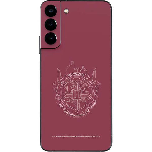 Wizarding Worlds Harry Potter Hogwarts Crest Galaxy S22 Plus Skin