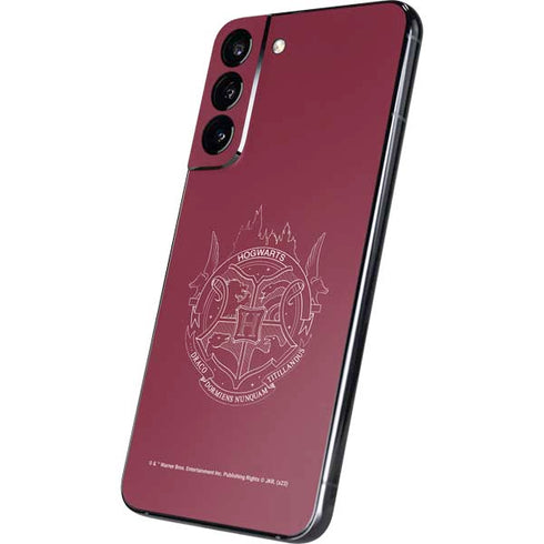 Wizarding Worlds Harry Potter Hogwarts Crest Galaxy S22 Plus Skin