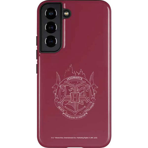 Wizarding Worlds Harry Potter Hogwarts Crest Galaxy S22 Pro Case