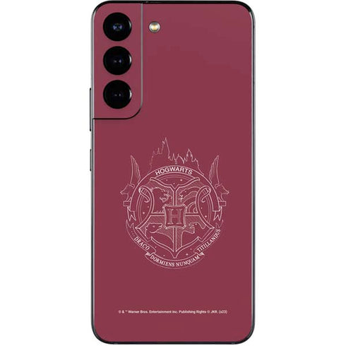 Wizarding Worlds Harry Potter Hogwarts Crest Galaxy S22 Skin