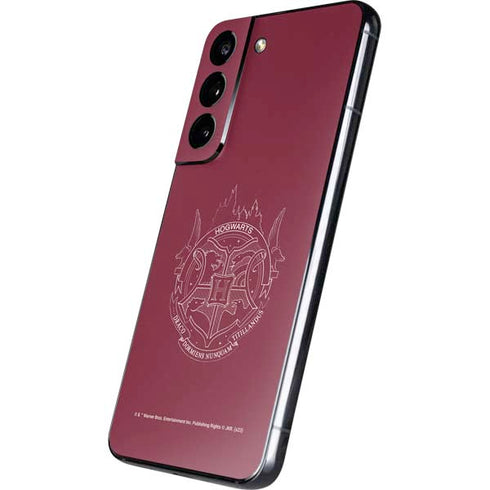 Wizarding Worlds Harry Potter Hogwarts Crest Galaxy S22 Skin
