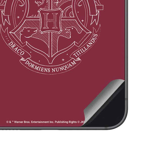 Wizarding Worlds Harry Potter Hogwarts Crest Galaxy S23 FE Skin