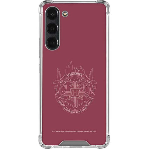 Wizarding Worlds Harry Potter Hogwarts Crest Galaxy S23 Plus Clear Case