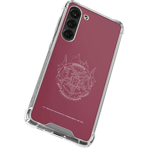 Wizarding Worlds Harry Potter Hogwarts Crest Galaxy S23 Plus Clear Case