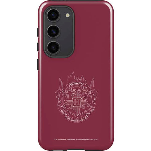 Wizarding Worlds Harry Potter Hogwarts Crest Galaxy S23 Pro Case