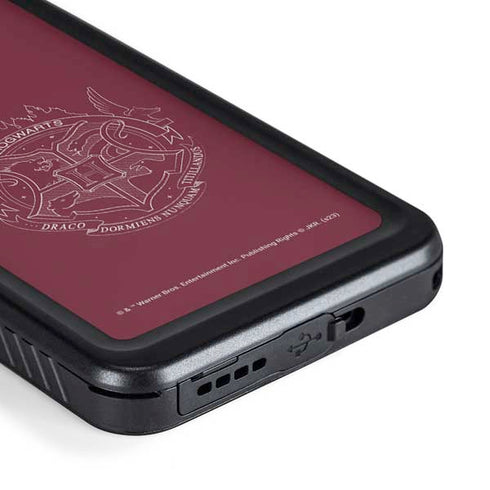 Wizarding Worlds Harry Potter Hogwarts Crest Galaxy S23 Waterproof Case