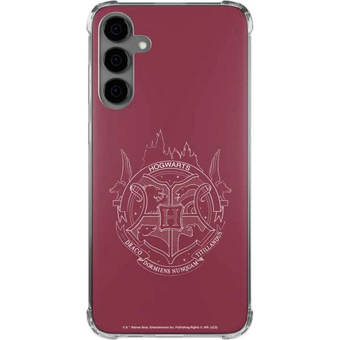 Wizarding Worlds Harry Potter Hogwarts Crest Galaxy S24 Plus Clear Case