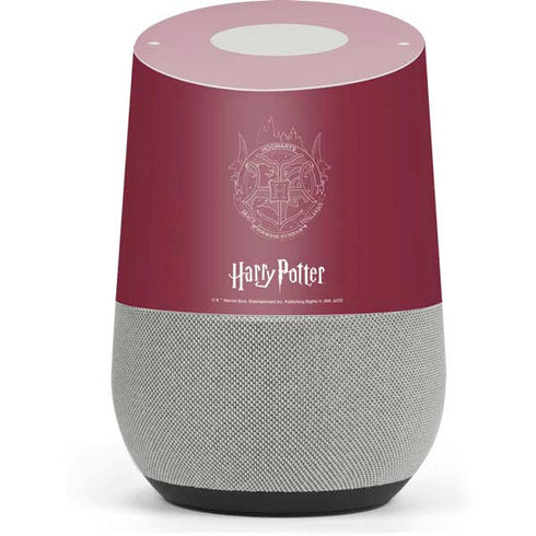 Wizarding Worlds Harry Potter Hogwarts Crest Google Home Skin