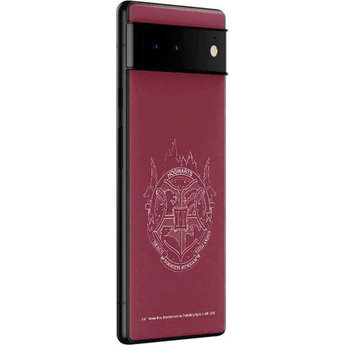Wizarding Worlds Harry Potter Hogwarts Crest Google Pixel 6 Skin