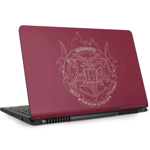 Wizarding Worlds Harry Potter Hogwarts Crest Dell Inspiron Skin