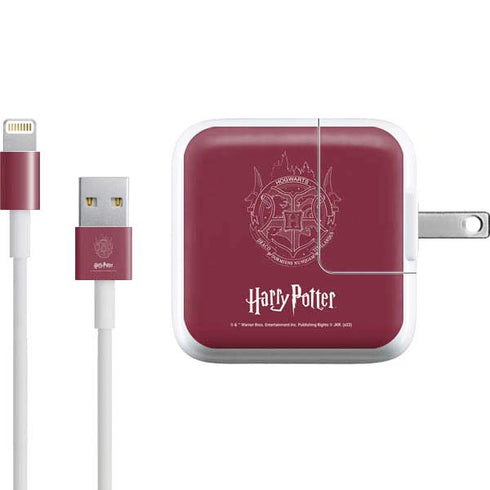 Wizarding Worlds Harry Potter Hogwarts Crest iPad Charger (10W USB) Skin
