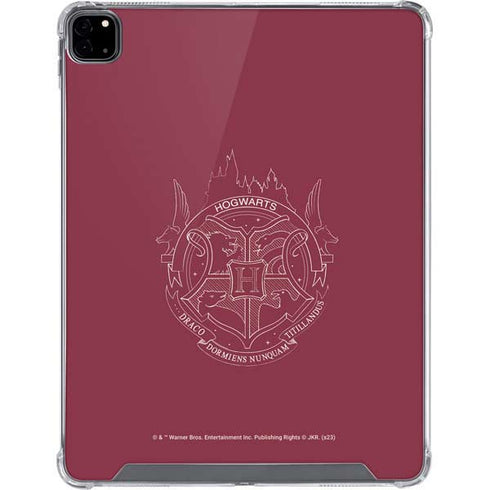 Wizarding Worlds Harry Potter Hogwarts Crest iPad Pro 12.9in (2020) Clear Case