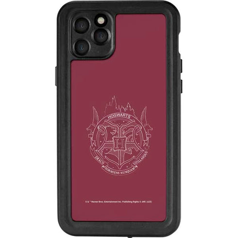 Wizarding Worlds Harry Potter Hogwarts Crest iPhone 11 Pro Max Waterproof Case