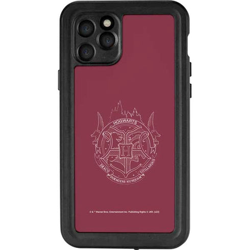Wizarding Worlds Harry Potter Hogwarts Crest iPhone 11 Pro Waterproof Case