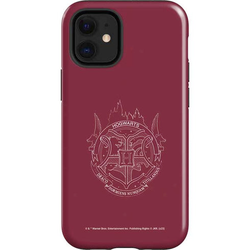 Wizarding Worlds Harry Potter Hogwarts Crest iPhone 12 Mini Impact Case