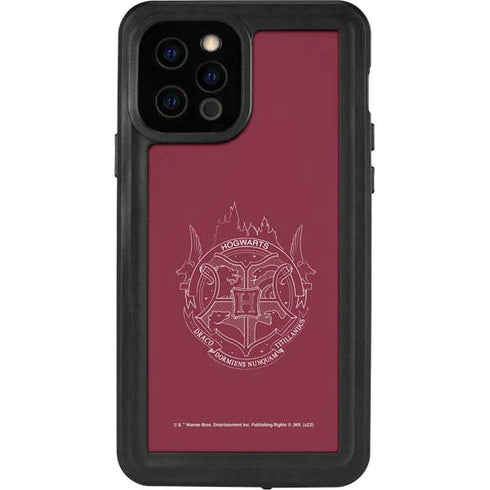 Wizarding Worlds Harry Potter Hogwarts Crest iPhone 12 Pro Waterproof Case