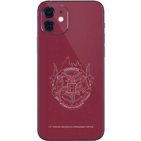 Wizarding Worlds Harry Potter Hogwarts Crest iPhone 12 Skin