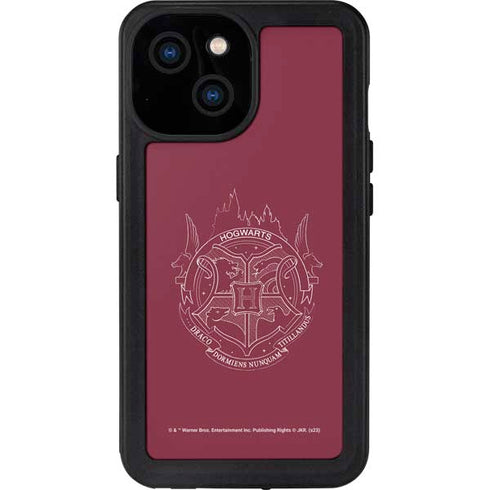Wizarding Worlds Harry Potter Hogwarts Crest iPhone 13 Mini Waterproof Case
