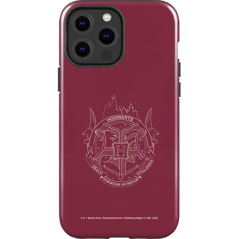 Wizarding Worlds Harry Potter Hogwarts Crest iPhone 13 Pro Max Impact Case