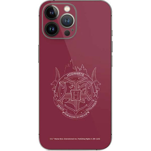 Wizarding Worlds Harry Potter Hogwarts Crest iPhone 13 Pro Max Skin
