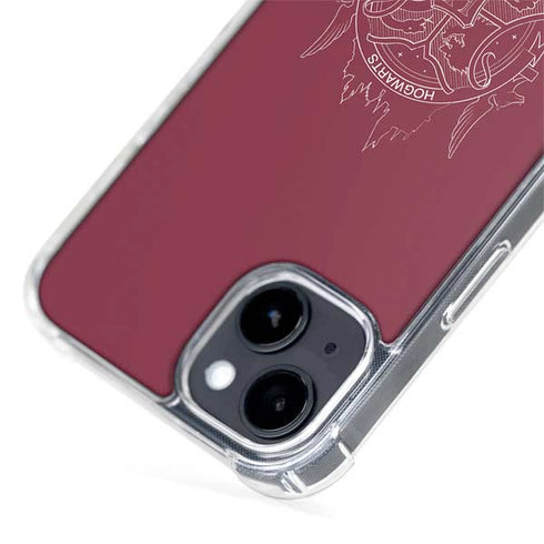 Wizarding Worlds Harry Potter Hogwarts Crest iPhone 14 MagSafe Case