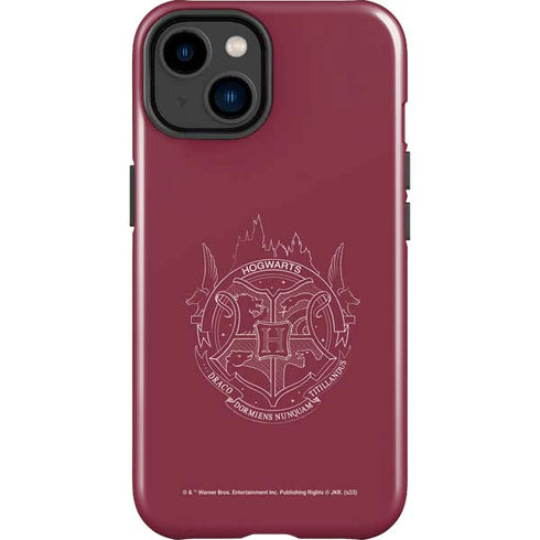 Wizarding Worlds Harry Potter Hogwarts Crest iPhone 15 Plus Impact Case