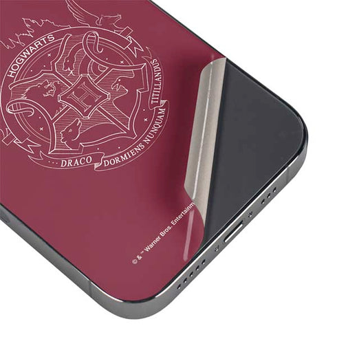 Wizarding Worlds Harry Potter Hogwarts Crest iPhone 14 Pro Skin