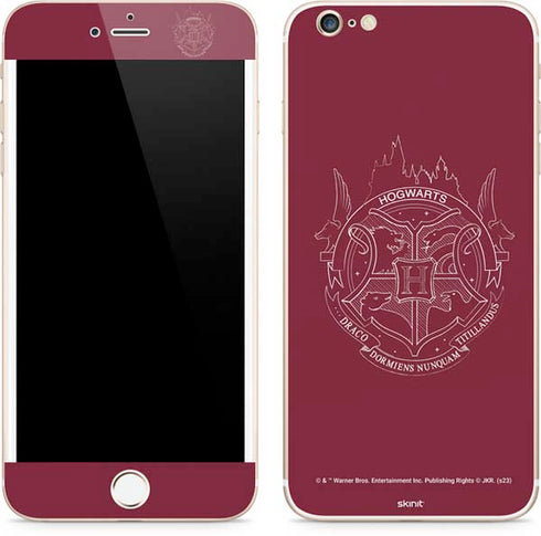 Wizarding Worlds Harry Potter Hogwarts Crest iPhone 6/6s Plus Skin