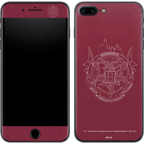 Wizarding Worlds Harry Potter Hogwarts Crest iPhone 7 Plus Skin
