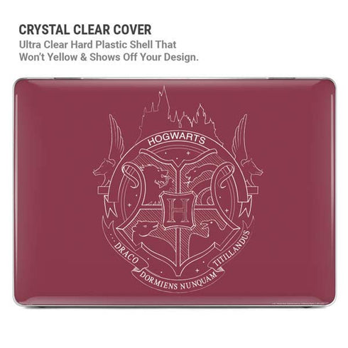 Wizarding Worlds Harry Potter Hogwarts Crest MacBook Air 15in (2023-2025) Case plus Skin