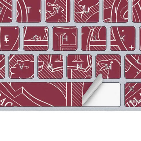 Wizarding Worlds Harry Potter Hogwarts Crest Magic Keyboard Skin