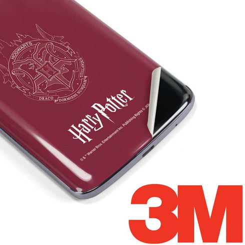 Wizarding Worlds Harry Potter Hogwarts Crest Moto E5 Plus Skin
